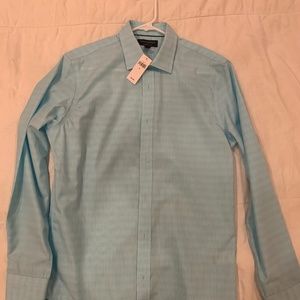 Banana Republic Mens Slim Dress Shirt 14.5 S Small